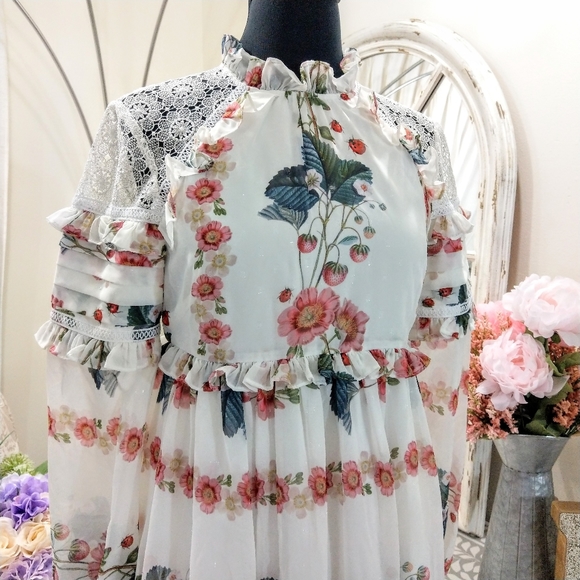 🍒NWT🍒 TED BAKER MINI DRESS - Picture 5 of 10